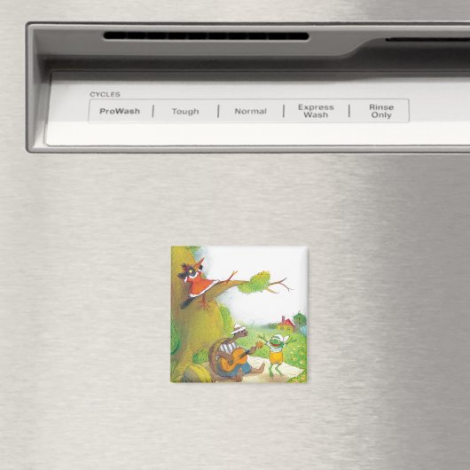 Ted, Ed en Caroll The Picnic 1 Magneet (Insitu (Vaatwasser))