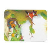 Ted, Ed en Caroll The Picnic 1 Magneet (Horizontaal)