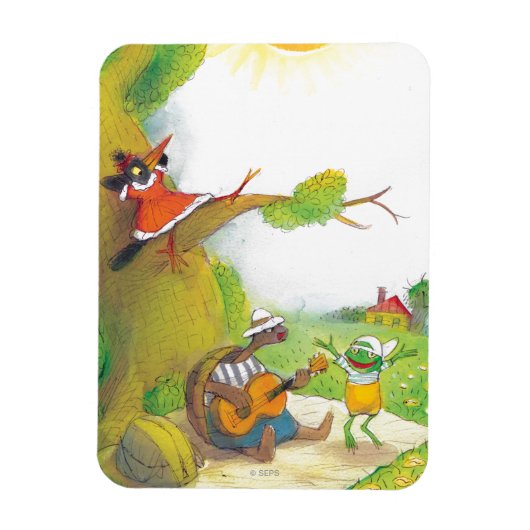 Ted, Ed en Caroll The Picnic 1 Magneet (Verticaal)