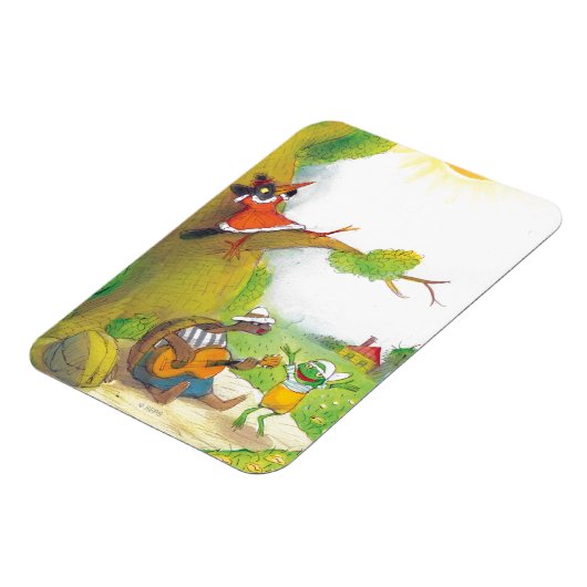 Ted, Ed en Caroll The Picnic 1 Magneet (Linkerzijde)