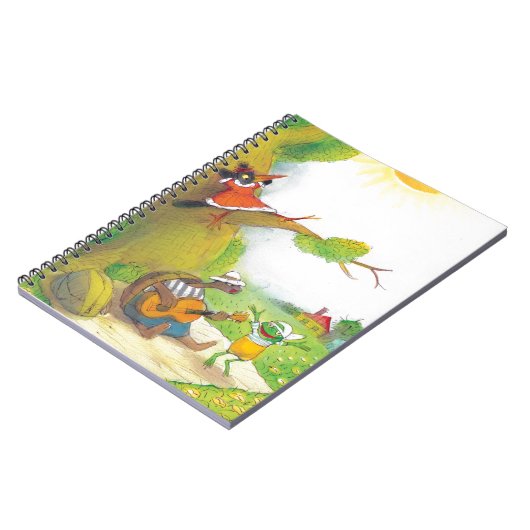 Ted, Ed en Caroll The Picnic 1 Notitieboek (Linkerzijde)