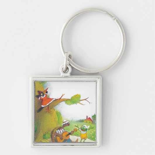 Ted, Ed en Caroll The Picnic 1 Sleutelhanger (Voorkant)