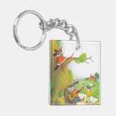 Ted, Ed en Caroll The Picnic 1 Sleutelhanger (Voorkant Links)