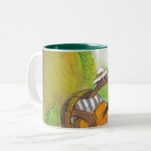 Ted, Ed en Caroll The Picnic 1 Tweekleurige Koffiemok (Voorkant links)