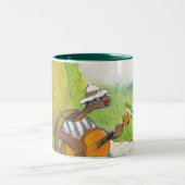 Ted, Ed en Caroll The Picnic 1 Tweekleurige Koffiemok (Center)