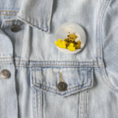 Ted en de Eenden ... Badge Ronde Button 5,7 Cm (In situ)