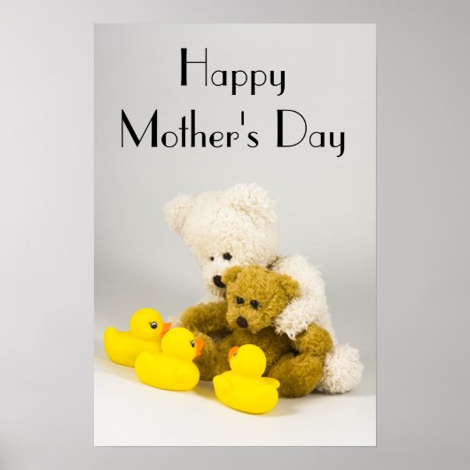 Ted en de eendjes ... poster (Voorkant)