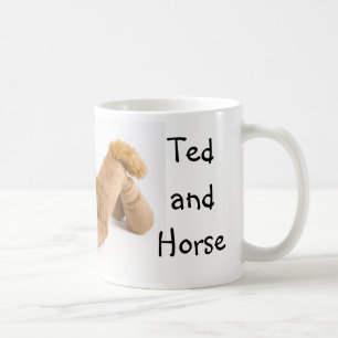 Ted en Horse domino spel ... mok