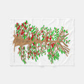 Ted en Inga Knutson Family Tree Fleece Blanket Deken (Voorkant (Horizontaal))