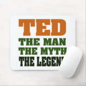 TED - het Man, de Myth, de Legende Muismat (Met muis)