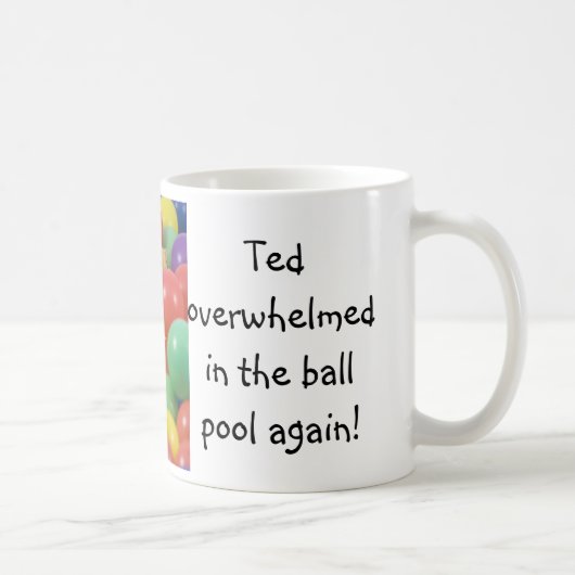 Ted in de balzaal ... Engelse theemok Koffiemok (Rechts)