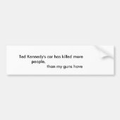 Ted Ke... Bumpersticker (Voorkant)