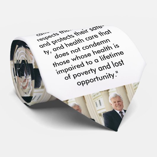 Ted Kennedy, 1932-2009 Stropdas (Opgerold)