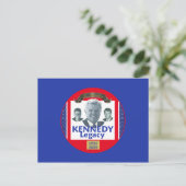 Ted Kennedy 2009 Legacy Briefkaart (Staand voorkant)