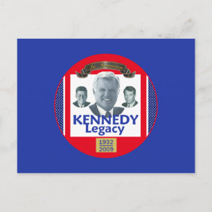 Ted Kennedy 2009 Legacy Briefkaart