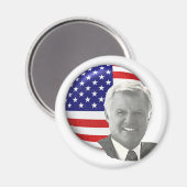 Ted Kennedy 2009 magneet (Voorkant / Achterkant)