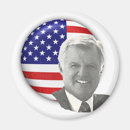 Ted Kennedy 2009 magneet (Voorkant)