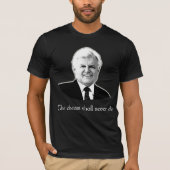 Ted Kennedy De droom zal nooit sterven T-shirt (Voorkant)