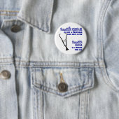 Ted Kennedy Health Care Reform Support Ronde Button 5,7 Cm (In situ)