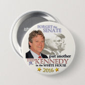 Ted Kennedy, Jr. voor President 2016 Ronde Button 7,6 Cm (Voorkant /achterkant)