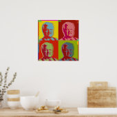Ted Kennedy poster (Keuken)