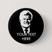 Ted Kennedy Ronde Button 5,7 Cm (Voorkant)