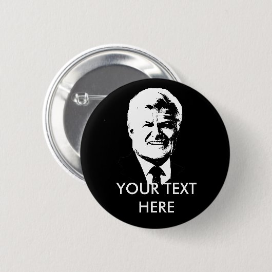 Ted Kennedy Ronde Button 5,7 Cm (Voorkant /achterkant)