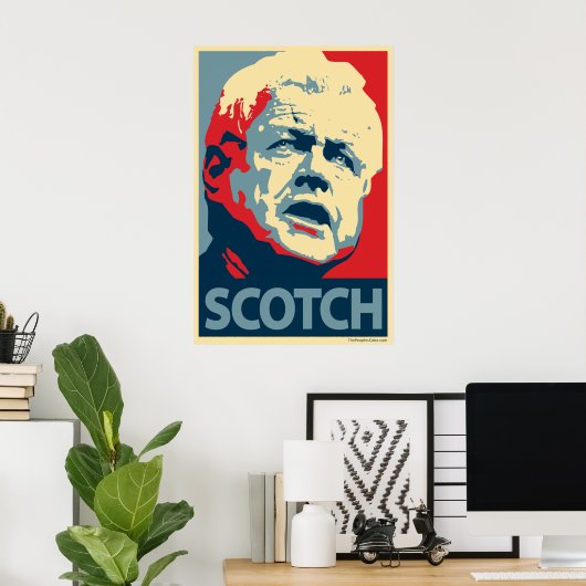 Ted Kennedy - Scotch: OHP Poster (Thuiskantoor)