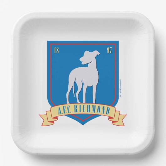 Ted Lasso | A.F.C. Richmond Papieren Bordje (Voorkant)