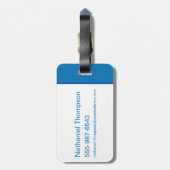 Ted Lasso | AFC R Richmond Text Logo Bagagelabel (Achterkant verticaal)