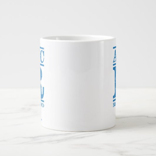 Ted Lasso | AFC R Richmond Text Logo Grote Koffiekop (Voorkant)