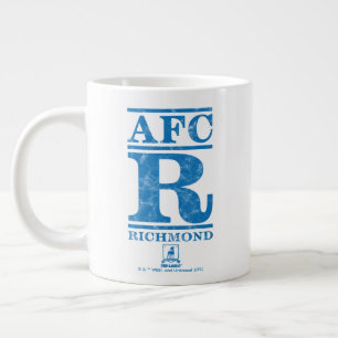 Ted Lasso   AFC R Richmond Text Logo Grote Koffiekop