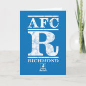Ted Lasso | AFC R Richmond Text Logo Kaart (Voorkant)