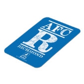 Ted Lasso | AFC R Richmond Text Logo Magneet (Linkerzijde)