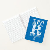 Ted Lasso | AFC R Richmond Text Logo Notitieboek (Binnen)