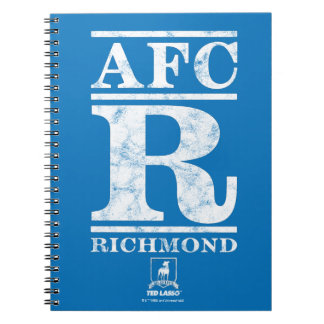 Ted Lasso | AFC R Richmond Text Logo Notitieboek