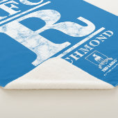 Ted Lasso | AFC R Richmond Text Logo Sherpa Deken (3/4)