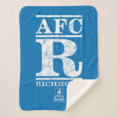 Ted Lasso | AFC R Richmond Text Logo Sherpa Deken (Voorkant)