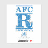 Ted Lasso | AFC R Richmond Text Logo Sticker (Vel)