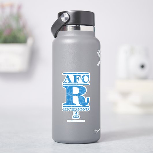 Ted Lasso | AFC R Richmond Text Logo Sticker (HydroFlask)