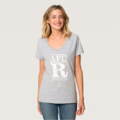 Ted Lasso | AFC R Richmond Text Logo T-shirt (Voorkant volledig)