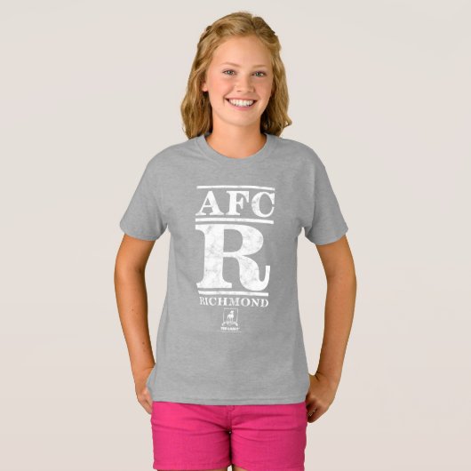 Ted Lasso | AFC R Richmond Text Logo T-shirt (Voorkant volledig)