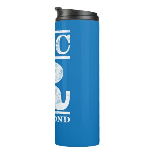 Ted Lasso | AFC R Richmond Text Logo Thermosbeker (Geroteerd rechts)