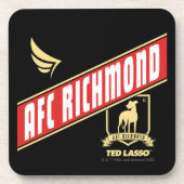 Ted Lasso | AFC Richmond Athletic Banner Bier Onderzetter (Voorkant)