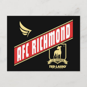 Ted Lasso AFC Richmond Athletic Banner Briefkaart
