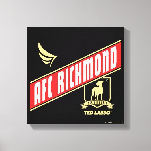Ted Lasso | AFC Richmond Athletic Banner Canvas Afdruk (Voorkant)