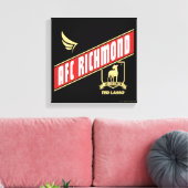 Ted Lasso | AFC Richmond Athletic Banner Canvas Afdruk (Insitu (Woonkamer))
