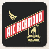 Ted Lasso | AFC Richmond Athletic Banner Kartonnen Onderzetters (Voorkant)