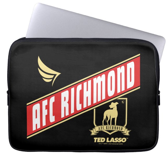 Ted Lasso | AFC Richmond Athletic Banner Laptop Sleeve (Voorkant)