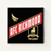 Ted Lasso | AFC Richmond Athletic Banner Notitieboek (Achterkant)